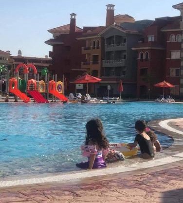 porto sharm 2 bed room and private garden-pool view