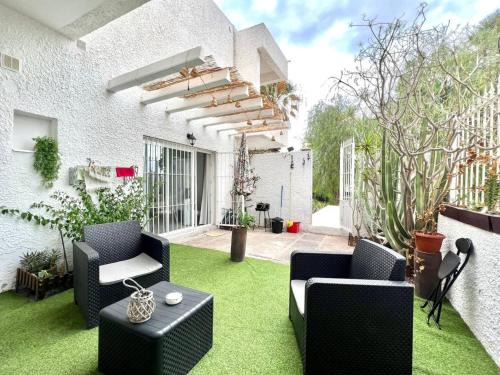 Precioso Estudio con Terraza Privada y BBQ en Costa del Silencio