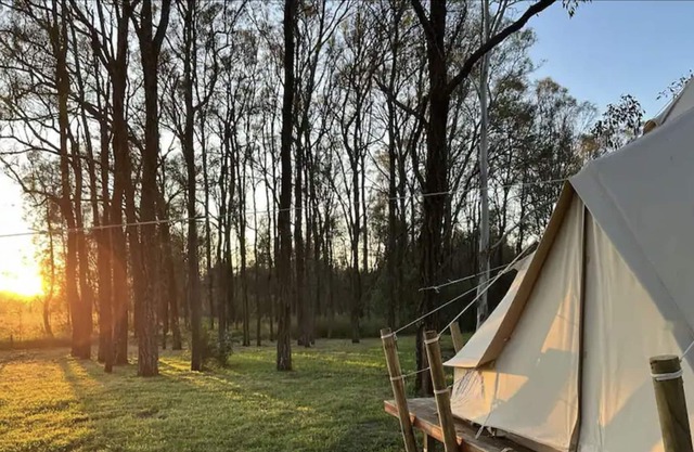 Private 3 Acre Glampsite for Exclusive use