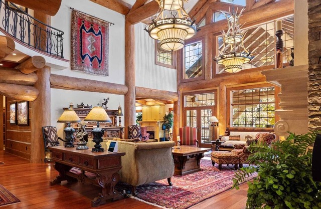 Private 7-Bedroom Lodge with 130 Acres in the Mountains!
