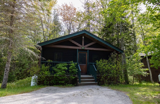 Private cabin on the Maine coast