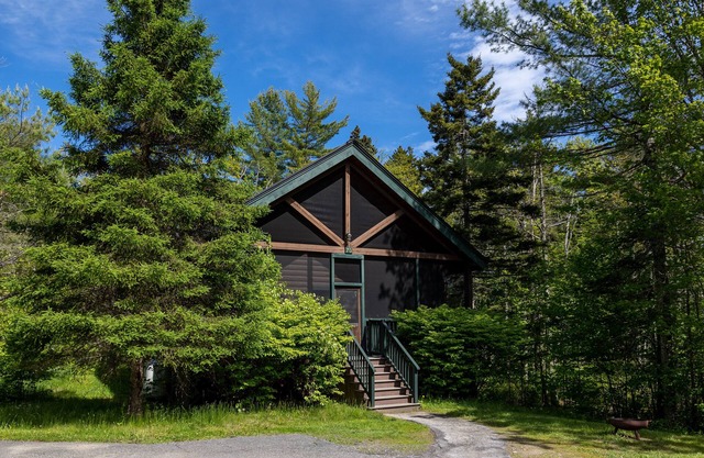 Private cabin on the Maine coast