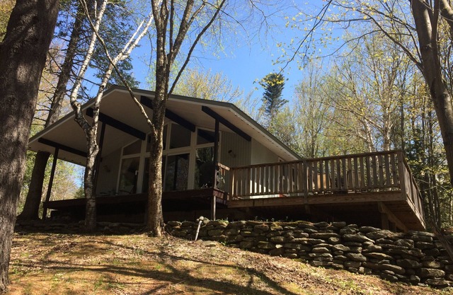 Private, Contemporary Home with a View of Mount Snow.