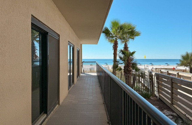 Private Gulf Front Balcony | Prime Orange Beach Location | The Palms | My Beach Getaways