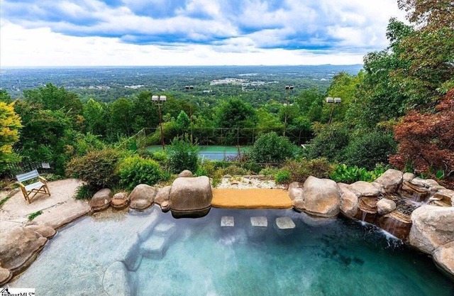 Private resort on Paris Mtn, sleeps 10, pool +more