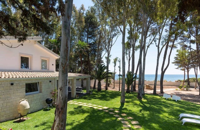 Private sea front house