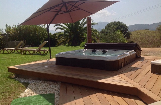 PROMO VILLA NEAR AJACCIO WITH SPA, NEAR BEACHES 5 MIN, 14 PEOPLE/2 BATHROOM