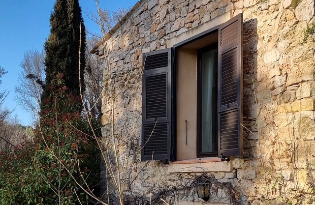 Provencal house by the river