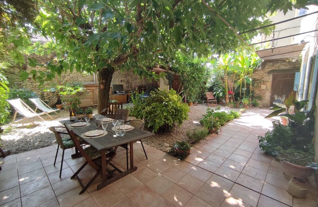 Provencal house with beautiful exterior and parking