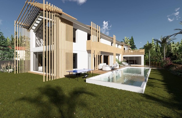 Quiet contemporary villa with top-of-the-range amenities