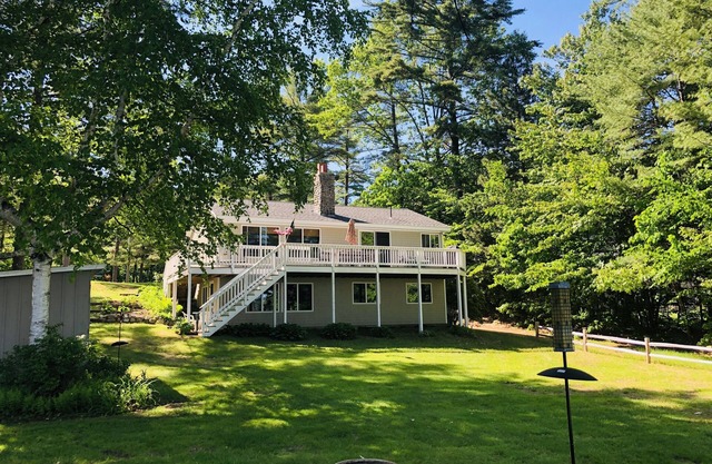 Quiet Cove On Pristine Sebago Lake, 5 BR, Beach, Dock