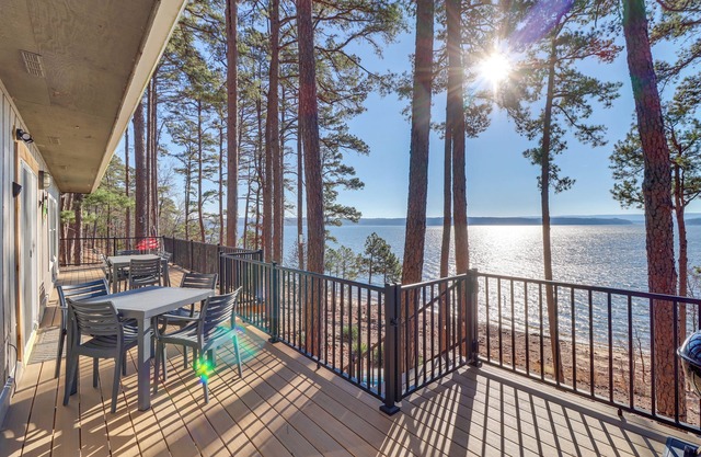 Quiet Waterfront Getaway w/Furnished Deck & Grill