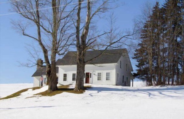 Quintessential Vermont farmhouse