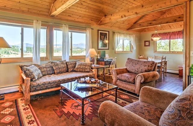 Ranch of the Rockies Cabin on 4 Acres w/ Mtn Views