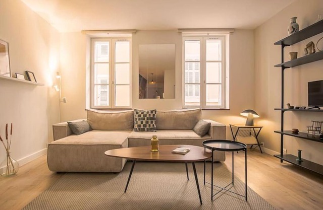 Rare Appart 2 chambres en duplex design au Panier
