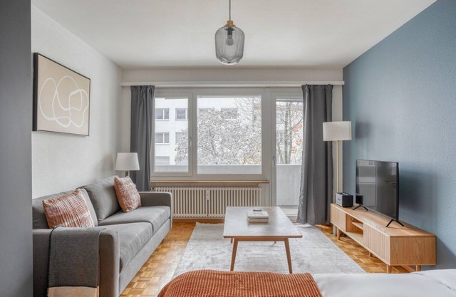 Remarkable Gundeldingen 1BR w/Storage, nr Train Station, by Blueground