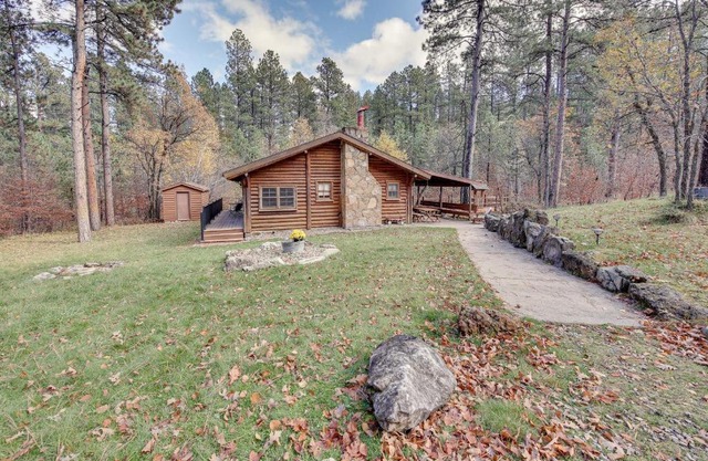 Remote Escape Sturgis Cabin on 20 Private Acres!