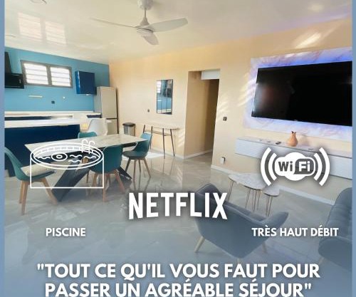 Residence Peace & Joy - Piscine privée - Netflix