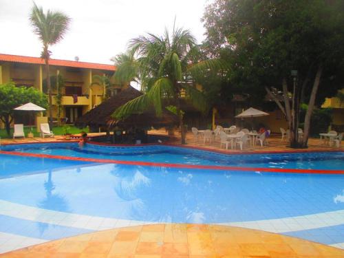 RESORT SOLAR PIPA CASA na frente da pisina