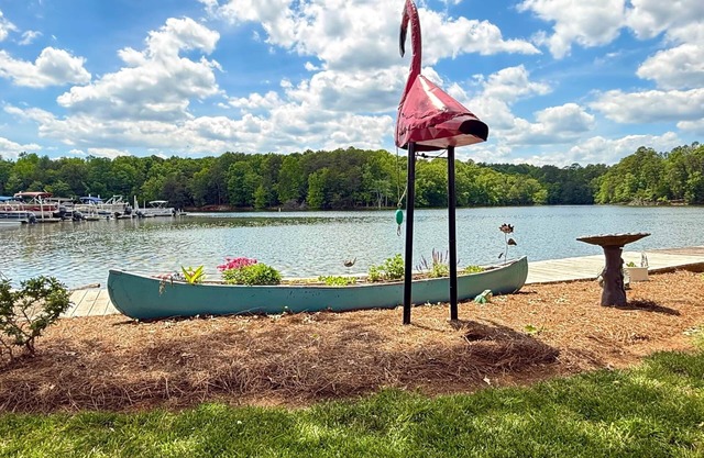 Rest at Badin Lake