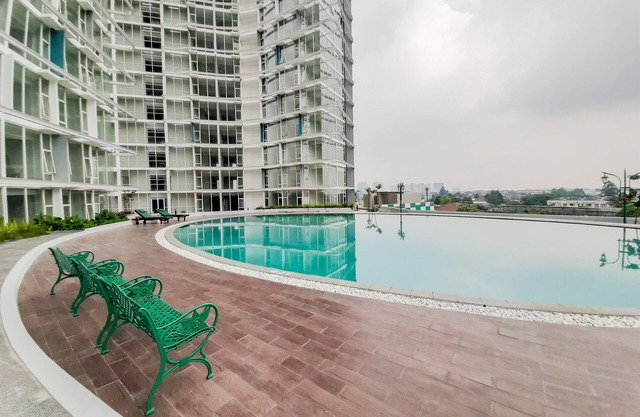 Restful And Modern 2Br Majestic Point Serpong Apartment