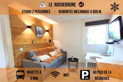 Rochebrune : studio cosy