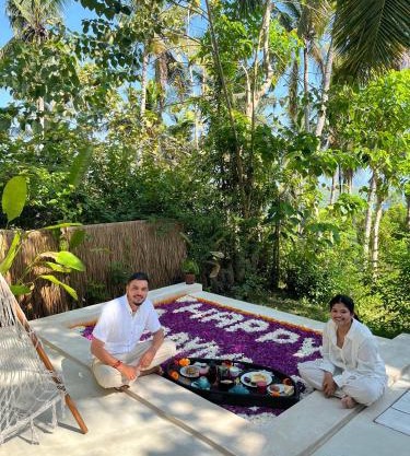 Romantic Eco safary tent,Cozy by Natura,private pool,sea view, Exotic luxury private glamping