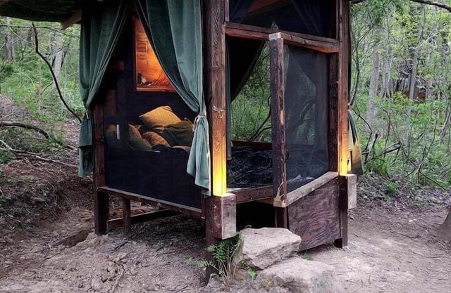 Romantic Escapes with Dinner Included in Cozy Nests for Glamping in West Baden Springs, Indiana