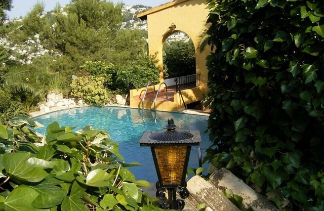 Romantic vacation home for 4 people private pool Moraira Costa Blanca Spain
