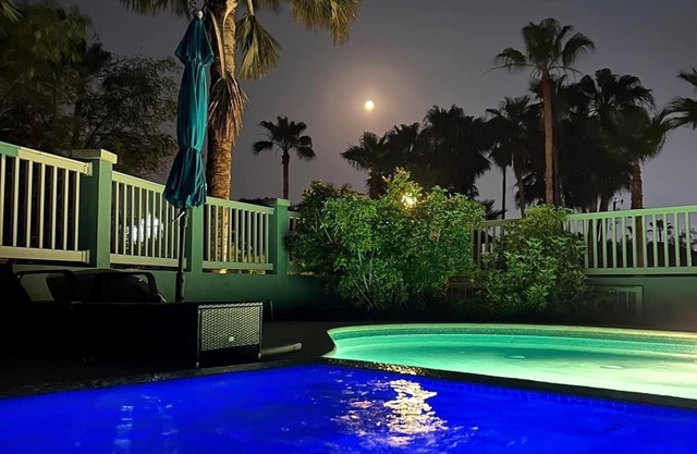 Romantic Villa w/Sunset, SpaceX & Fireworks Views, Plus Private Pool & Hot Tub!