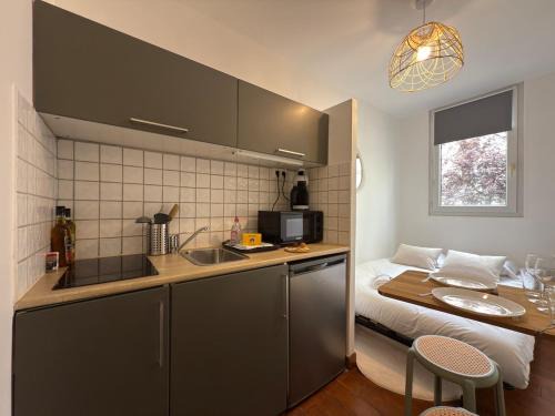 Rouen Gare - Petit studio cosy - Climatisation