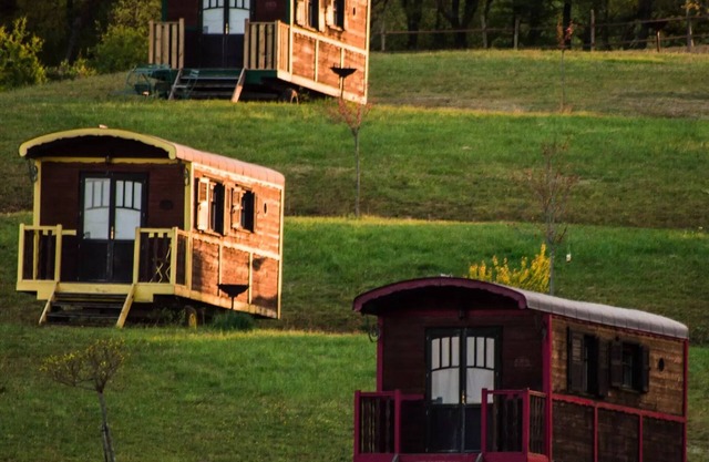 Roulotte Gîte 5 persons