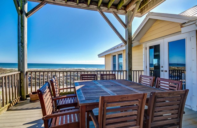 Rustic Ocean Front Cottage by RedAwning