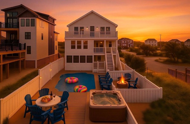 Sale: Aug23-Aug29: Coastline Haven Oceanfront | OBX Pier | Pool Spa Elevator