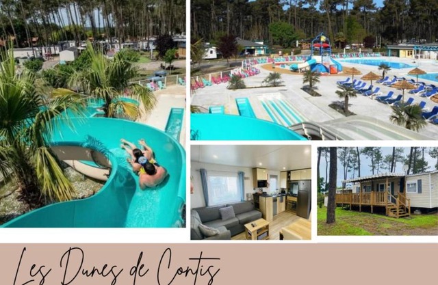 Sbvacances Entièrement équipé et tout confort grand 2ch avec suite parentale et 2 sdb dans camping 4 étoiles