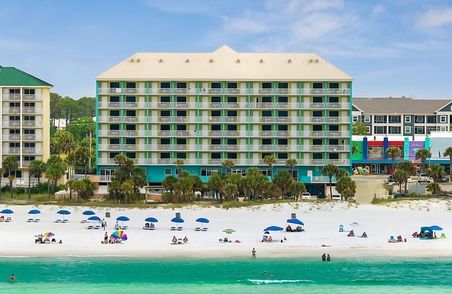 Scenic Stay at Holiday Terrace Beachfront Hotel – Ocean View, Pets, Parking!