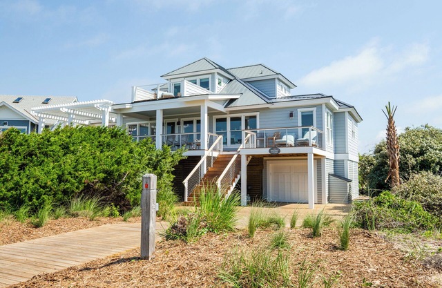 Sea Oats Cottage is a 5 BR/5 BA South Beach second-row oceanfront retreat!