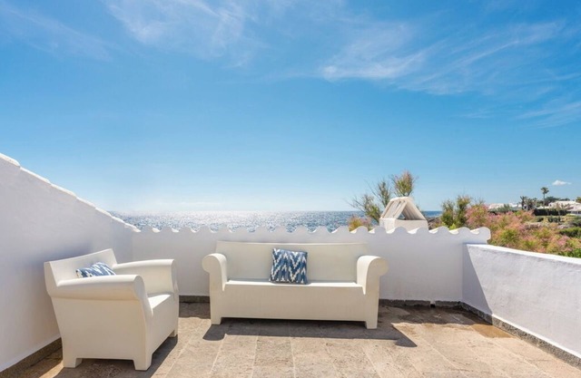 Seafront villa with direct sea access in Cap d'en Font, Menorca