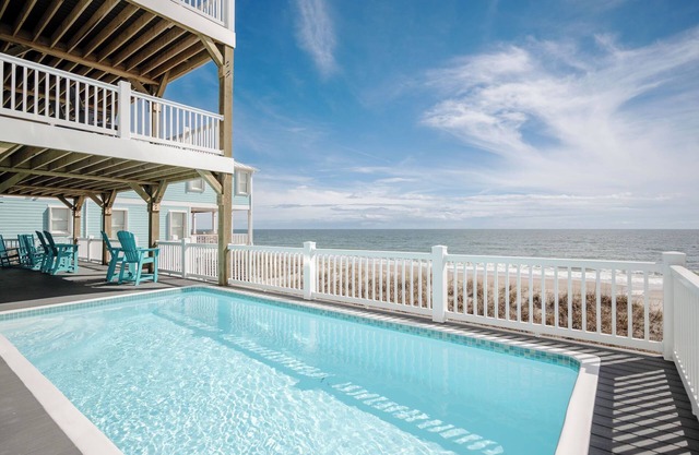 Seaside Delight: Luxury Oceanfront Home with Pool, Elevator