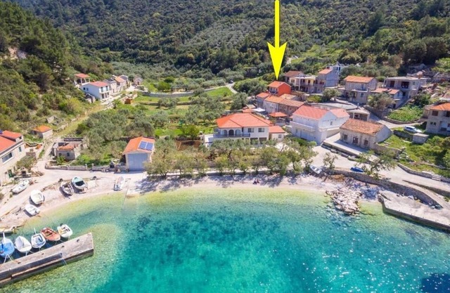 Seaside holiday house Cove Babina, Korčula (K-19712)