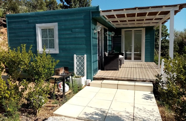 Secluded chalet with private access and panoramic views