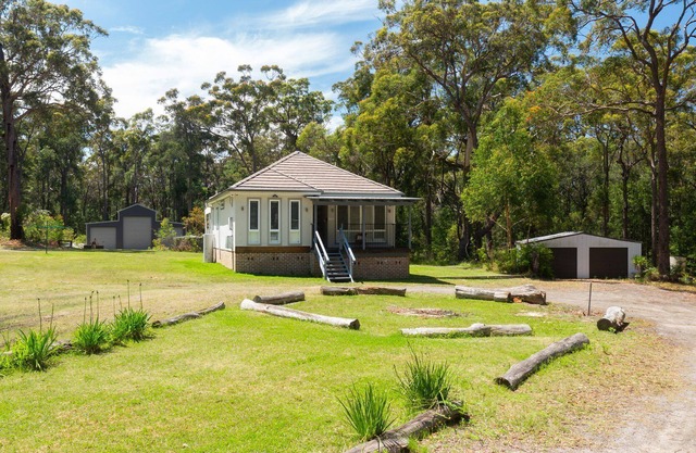 Secluded Cottage Surrounded by Eucalyptus Trees and Native Wildlife