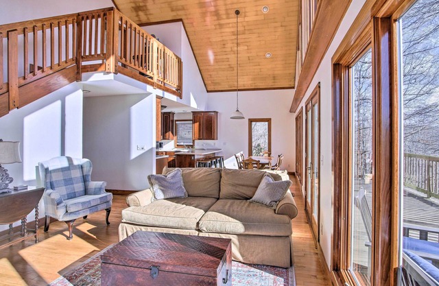 Secluded Hilltop Columbia Home w/Deck + Views!