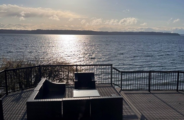 Secluded Low Bank Beach Front near Seattle