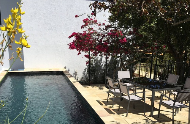 Self contained 4 bedroom luxury accommodation with pool set in Villa Honeysuckl