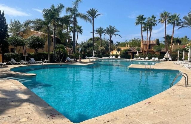 Semi-detached house with pool, 100 meters from the beach of Son Xoriguer