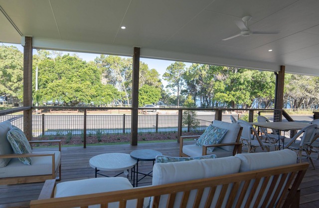 Serene views of the park and beach, the perfect spot to relax and recharge