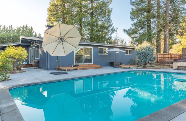 Serene Wine Country Haven with Pool & Hot Tub