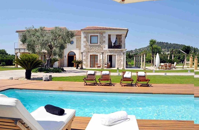 Ses Rentadores, Luxury holiday house in Selva, Mallorca