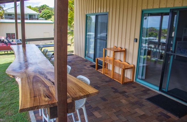 Shed house with ocean views. Orchid Beach